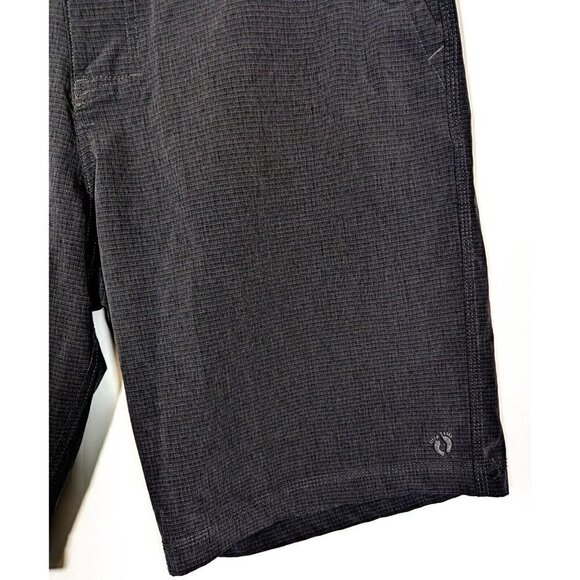 Hang Ten Board Shorts Mens 34 Ripstop Charcoal Gray Quick Dry Surf Swim Trunks - Picture 3 of 7